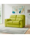 Divano 2 posti Alenda tessuto Roma16 colore Verde 160x98x92h