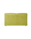 Divano 2 posti Alenda tessuto Roma16 colore Verde 160x98x92h