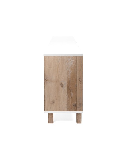 Madia 3 Ante 200x35x64,5 Menorca 57A Colore Bianco Rovere Prezzo