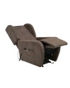 Poltrona Alzapersona Lift 2 Motori con Roller Bar e Tessuto Antimacchia Brown – Comfort e Autonomia Quotidiana