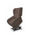 Poltrona Alzapersona Lift 2 Motori con Roller Bar e Tessuto Antimacchia Brown – Comfort e Autonomia Quotidiana