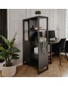 Libreria bifacciale Sumatra20A colore antracite