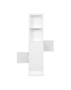 Libreria bifacciale Sumatra20A colore bianco