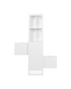 Libreria bifacciale Sumatra20A colore bianco