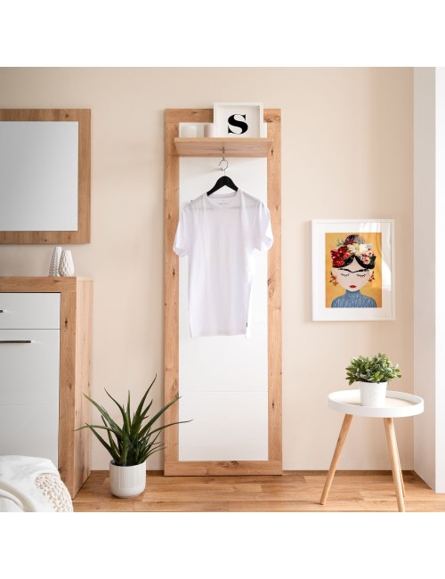 Pannello Appendiabiti da Ingresso Wien 43 Colore Rovere Bianco Prezzo
