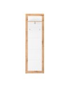 Pannello appendiabiti da ingresso Wien43 colore rovere bianco