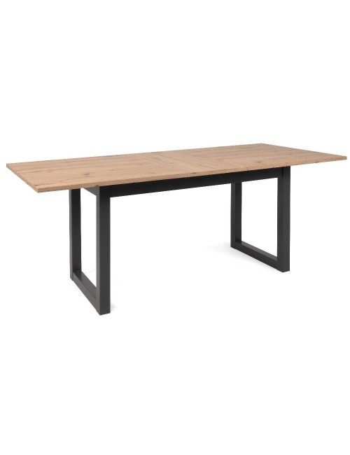 Tavolo Allungabile 160X90X75H Denver 50 Colore Quercia Antracite