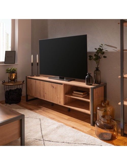 Mobile Porta Tv L160XP40XH55 Denver 54 colore quercia antracite