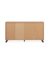 Madia 3 ante e 4 cassetti Medan51C colore rovere antracite