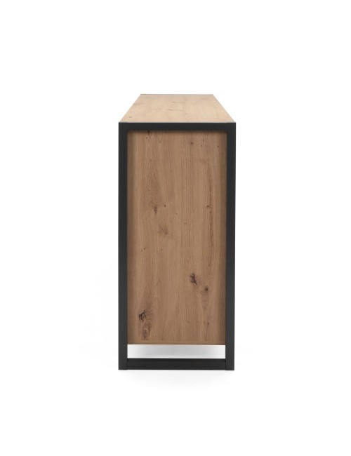 Madia 160x40x88H Denver 3 Colore Quercia Antracite
