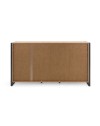 Madia 160x40x88H Denver3 colore quercia antracite