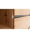 Credenza alta L120XP40XH140 Denver51 colore quercia antracite