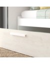Cameretta a ponte con letto estraibile bianco e bianco consumato 6006 reversibile