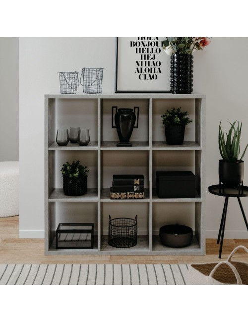 Libreria Cubi Divisorio Max9 Beton Prezzo