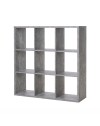 Libreria cubi divisorio Max9 colore beton