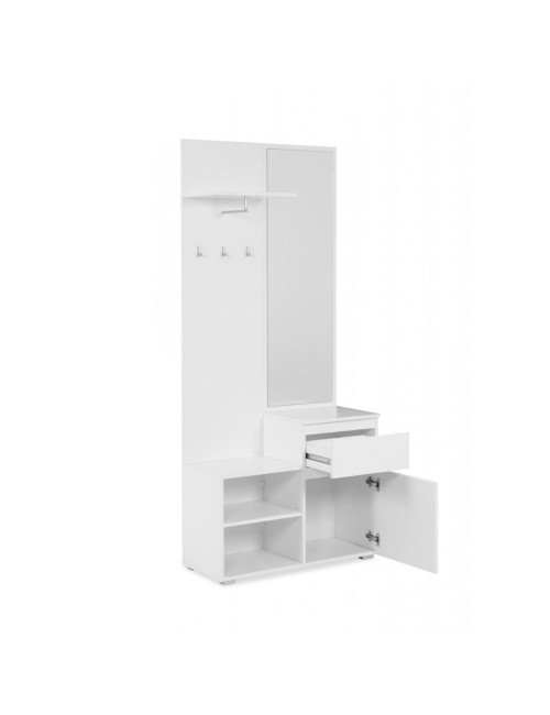 Mobile Ingresso con Specchio Image41B Colore Bianco Offerta
