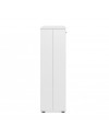 Scarpiera 2 ante e 8 ripiani Satos02A colore bianco
