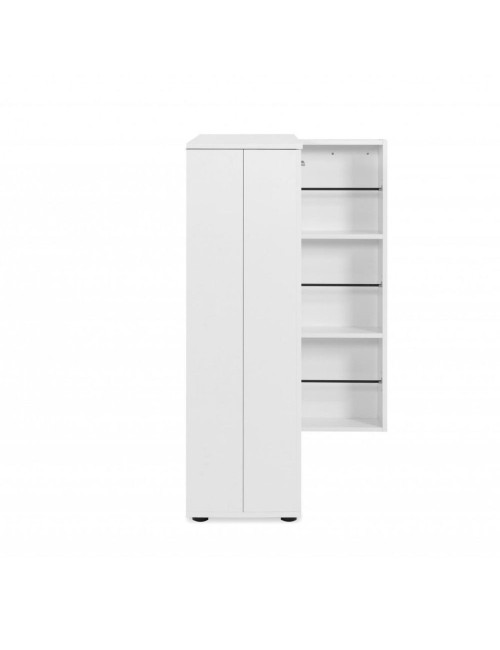 Scarpiera 2 Ante e 8 Ripiani Satos02A Colore Bianco Prezzo