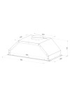 Gruppo cappa sottopensile GRUPPO72NEW inox Samet