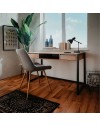 Scrivania L120xP60XH75 Denver30 colore quercia antracite