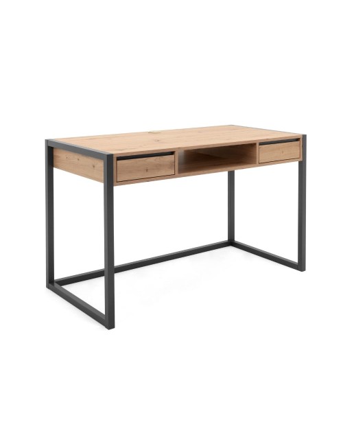 Scrivania L120xP60XH75 Denver 30 Colore Quercia Antracite