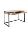 Scrivania L120xP60XH75 Denver30 colore quercia antracite
