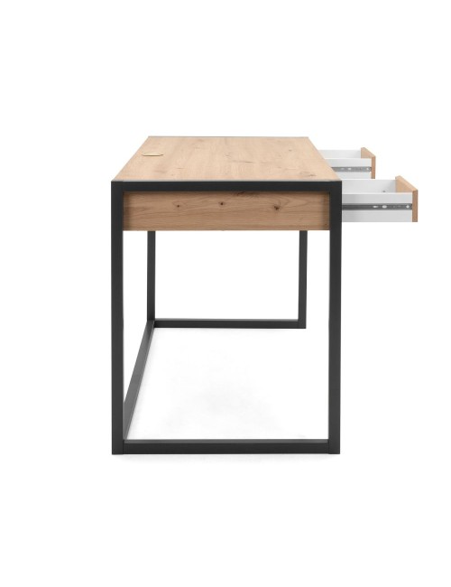 Scrivania L120xP60XH75 Denver 30 Colore Quercia Antracite