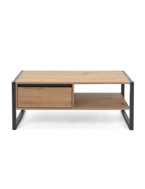 Tavolino da Salotto L100xP55XH40 Denver 55 Colore Quercia Antracite