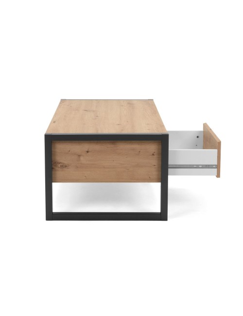 Tavolino da Salotto L100xP55XH40 Denver 55 Colore Quercia Antracite