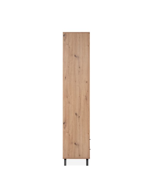 Vetrina 2 Ante e 2 Cassetti Medan52A Colore Rovere Antracite Prezzo