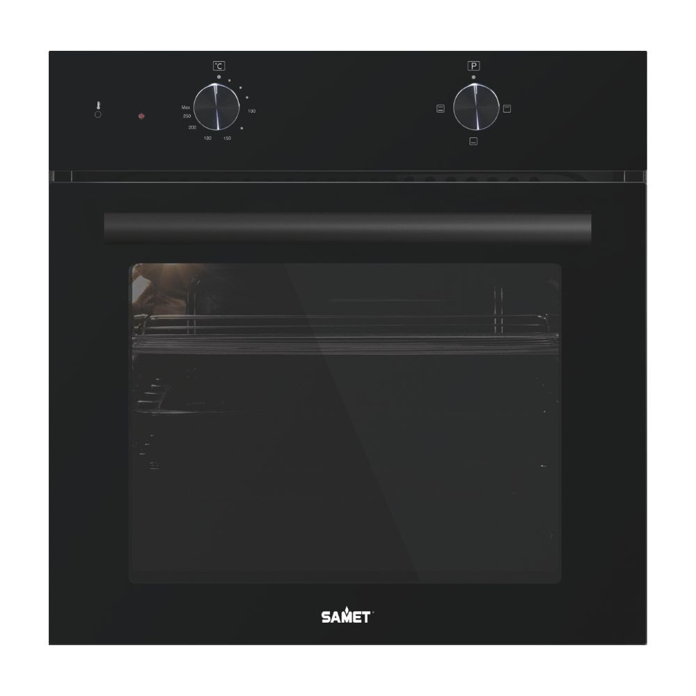 Forno elettrico statico nero Samet classe A