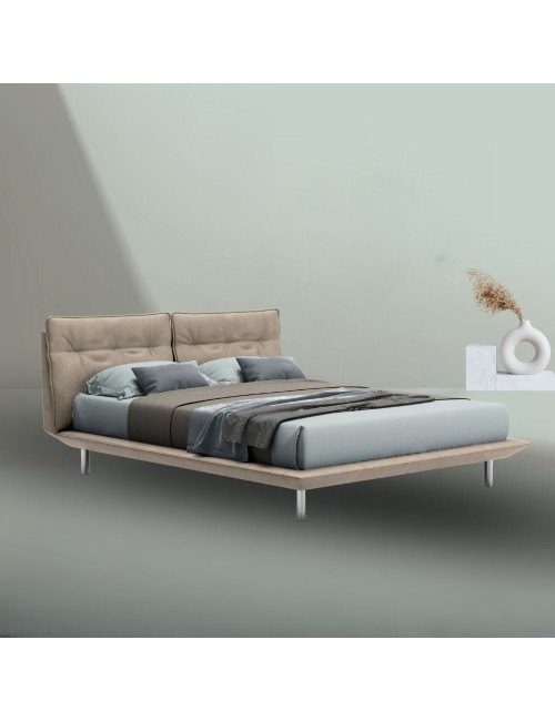 Letto Matrimoniale Moderno Bolt Colore Beige Prezzo