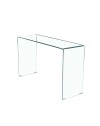 Consolle Scarlett 120×40 cm in Vetro Temperato Curvato – Design Minimal