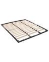 Kit Letto Contenitore Completo matrimoniale 160x190 cm | Rete a Doghe con Meccanismo Lift System, Pistoni e Pannelli Fondo