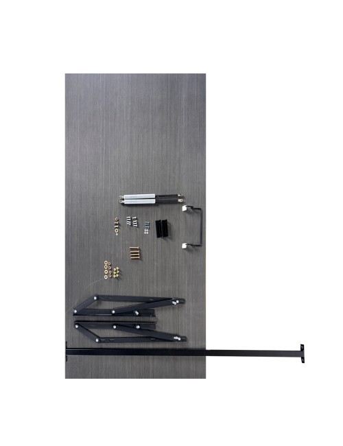 Kit Letto Contenitore Completo matrimoniale 160x190 cm | Rete a Doghe con Meccanismo Lift System, Pistoni e Pannelli Fondo