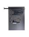 Kit Letto Contenitore Completo una piazza e mezza 120x190 cm | Rete a Doghe con Meccanismo Lift System, Pistoni e Pannelli Fondo