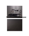 Kit Letto Contenitore Completo una piazza e mezza 120x190 cm | Rete a Doghe con Meccanismo Lift System, Pistoni e Pannelli Fondo