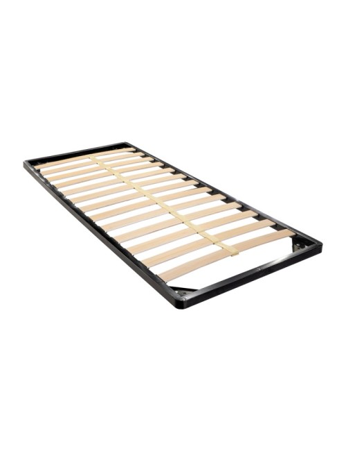 Kit Letto Contenitore Completo Singolo 80x190 cm | Rete a Doghe con Meccanismo Lift System, Pistoni e Pannelli Fondo