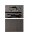 Kit Letto Contenitore Completo Singolo 80x190 cm | Rete a Doghe con Meccanismo Lift System, Pistoni e Pannelli Fondo