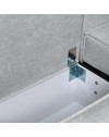 Divano Angolare Emily grigio scuro con Letto Easy Open, Contenitore e Penisola Reversibile – Comfort e Design per il Living