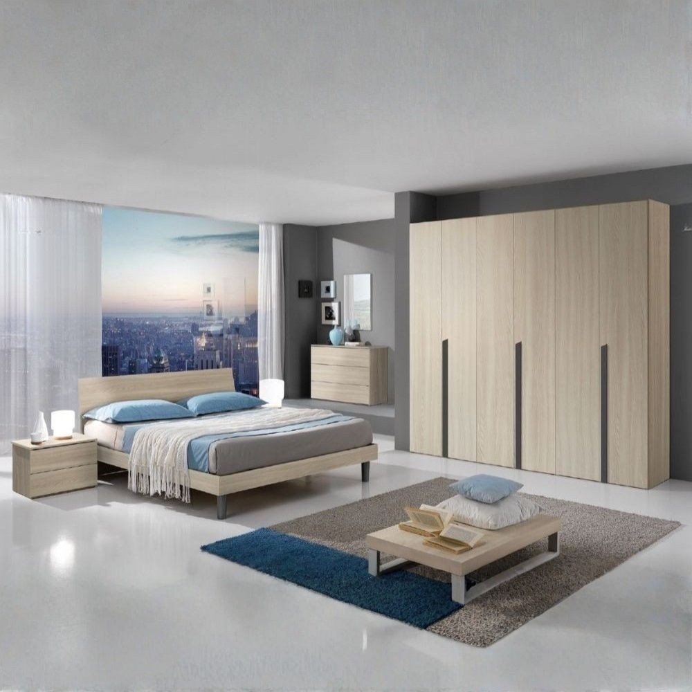 Camera da letto Manitoba colore olmo