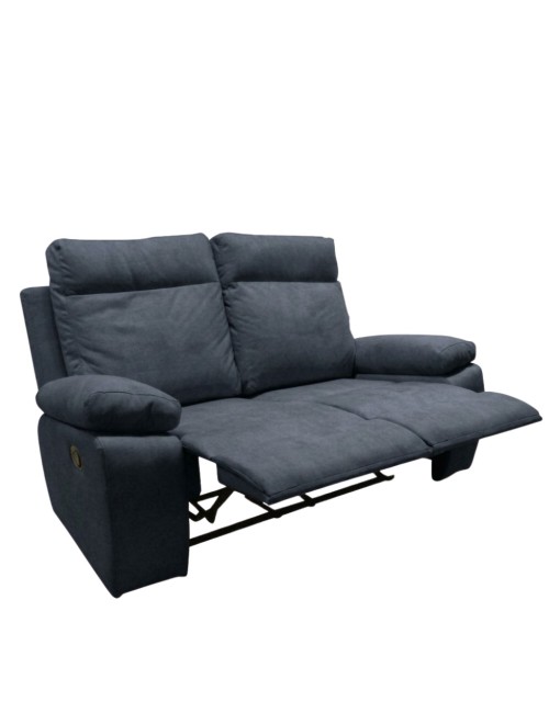 Divano 2 Posti 2 Recliner Manuali Milano Colore Grigio Prezzo