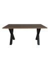 Tavolo rettangolare 160x80 Gulliver colore cacao