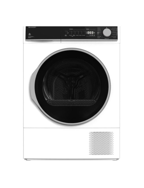 Asciugatrice Sharp 10 kg pompa di calore KDNHB0S7GWD Classe D