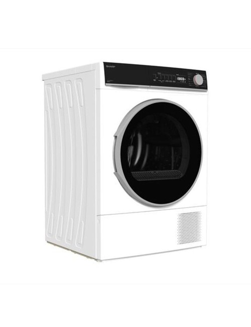 Asciugatrice Sharp 10 kg pompa di calore KDNHB0S7GWD Classe D
