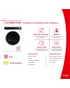 Asciugatrice Sharp 10 kg pompa di calore KDNHB0S7GWD Classe D