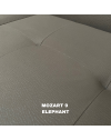 Divano angolare Belen sinistro con pouff contenitore elephant