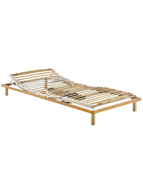 Rete una piazza e mezza elettrica in legno Master