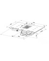 Piano cottura con cappa integrata Roblin by Faber Maestro BK Glass NG A830 nero classe A+++