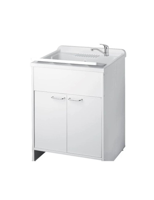 Mobile Lavatoio bianco Garden 60x50X85 PVC